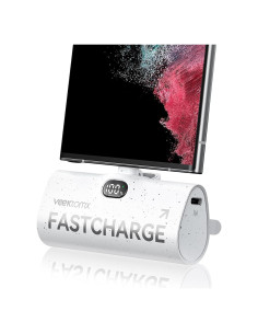 Cargador Portátil VEEKTOMX 5000mAh USB-C Carga Rápida 20W