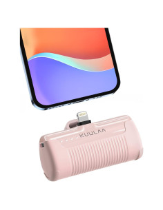Cargador Portátil Kuulaa 4500mAh Rosa para iPhone