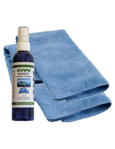 Kit Limpiador de Pantallas Mágico Deluxe GW 118ml + 2 Paños 30x30cm