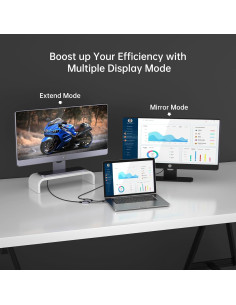 Adaptador USB C a HDMI 4K MT-VIKI - Compatible con MacBook y más 2