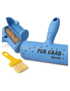 Rodillo Quitapelos Reutilizable Fur Grab - Ecológico 6.35x19.05 cm
