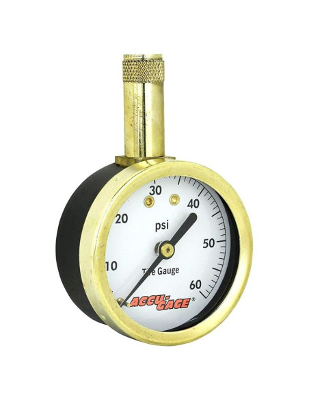 Medidor de Presión de Neumáticos Accu-Gage Milton 0-60 PSI