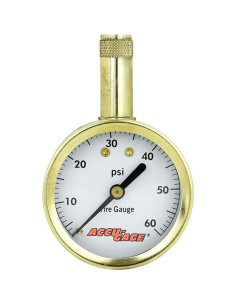 Medidor de Presión de Neumáticos Accu-Gage Milton 0-60 PSI 2