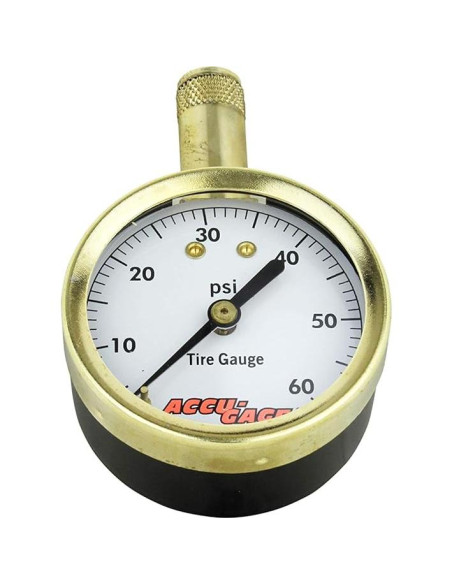 Medidor de Presión de Neumáticos Accu-Gage Milton 0-60 PSI