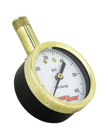 Medidor de Presión de Neumáticos Accu-Gage Milton 0-60 PSI