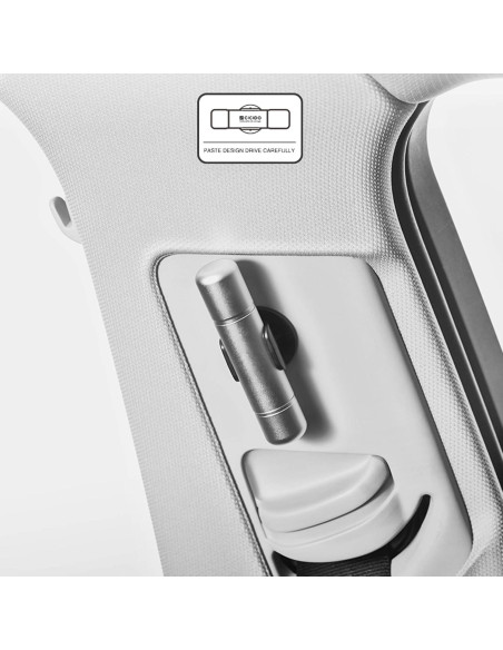 Martillo de Seguridad Diroya 2-en-1 Cortador de Cinturón Plata