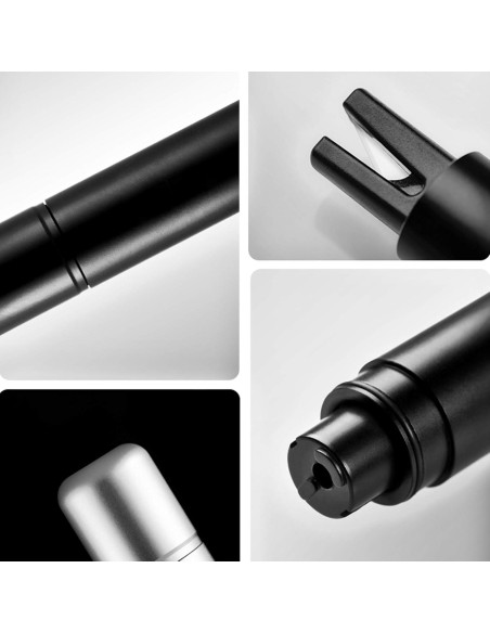 Martillo de Seguridad Diroya 2-en-1 Cortador de Cinturón Plata