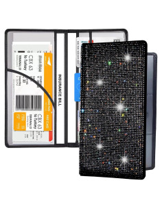 Soporte de Documentos Brillante LIFUTOPIA Negro 24.1x12.7cm