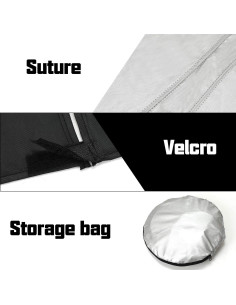 Parasol Plegable D-Lumina para Parabrisas Toyota Tacoma 2016-2023 2