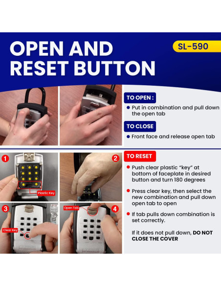 Caja de Seguridad Exterior KeyGuard Pro SL-590-Cvr Mediana