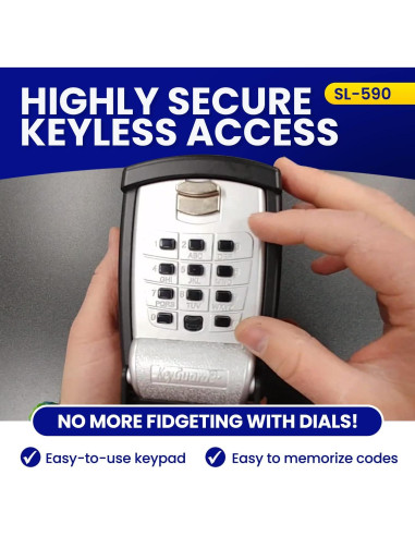 Caja de Seguridad Exterior KeyGuard Pro SL-590-Cvr Mediana