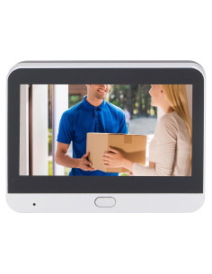 Timbre de Video Inteligente 1080P Eujgoov con Pantalla 4.3"