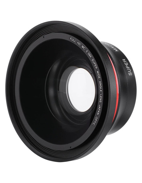 Lente Gran Angular 37mm Masyrt 0.39x para Cámaras y Móviles Lente Gran Angular 37mm Masyrt 0.39x para Cámaras y Móviles