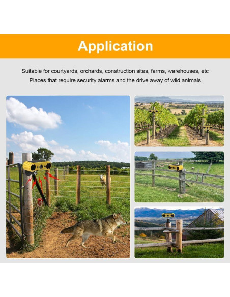 Alarma Solar de Movimiento WONFAST con Luz Estroboscópica LED 2Pack