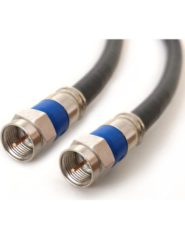Cable Coaxial RG-6 PHAT SATELLITE 15.24m 75 Ohm Cuádruple Blindaje