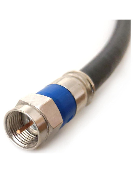 Cable Coaxial RG-6 PHAT SATELLITE 15.24m 75 Ohm Cuádruple Blindaje