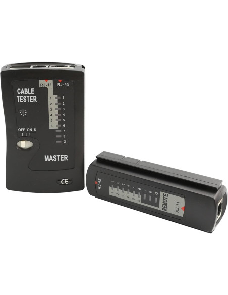 Kit de Herramientas de Red Syba 50 Piezas con Probador LAN