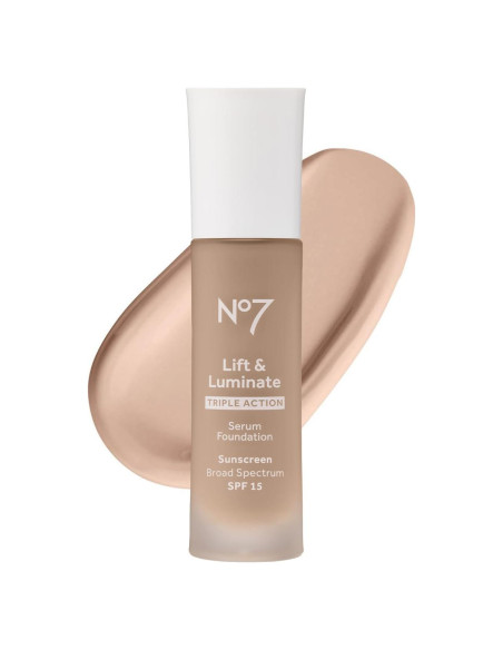 Base de Maquillaje No7 Lift & Luminate 30ml Porcelana SPF 15
