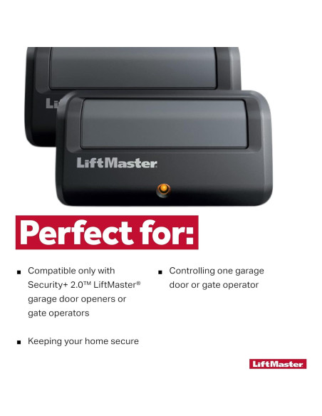Control Remoto LiftMaster 891LM Security+ 2.0 - Paquete de 2