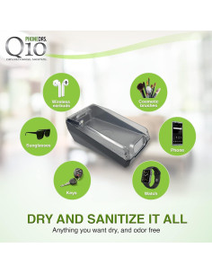 Desinfectante UV-C PhoneDRS Q10 con Secado y Carga Inalámbrica 2