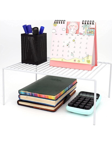 Estante de Almacenamiento Redrubbit 2 Piezas 26.9x13x12.9cm Blanco Estante de Almacenamiento Redrubbit 2 Piezas 26.9x13x12.9cm Blanco