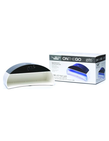 Lámpara LED Portátil Gelish Mini para Uñas de Gel - Curado 45s