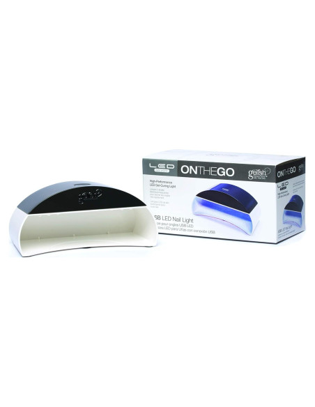 Lámpara LED Portátil Gelish Mini para Uñas de Gel - Curado 45s