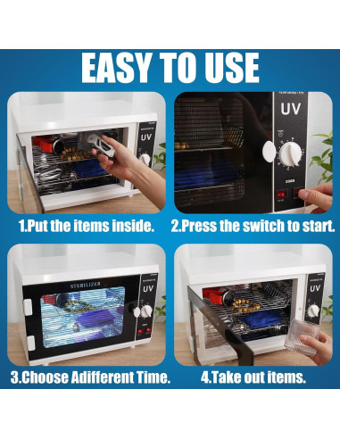 Armario de Limpieza UVC Doble 12L SHENZHEN con Temporizador