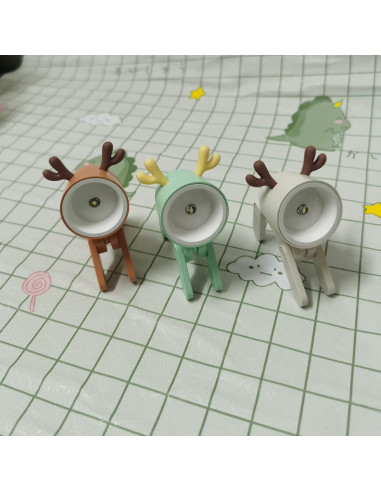 Mini Lámpara LED Decorativa SpassLeben Ciervo 3 Colores