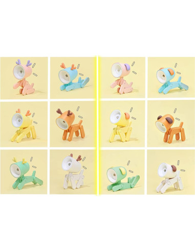 Mini Lámpara LED Decorativa SpassLeben Ciervo 3 Colores