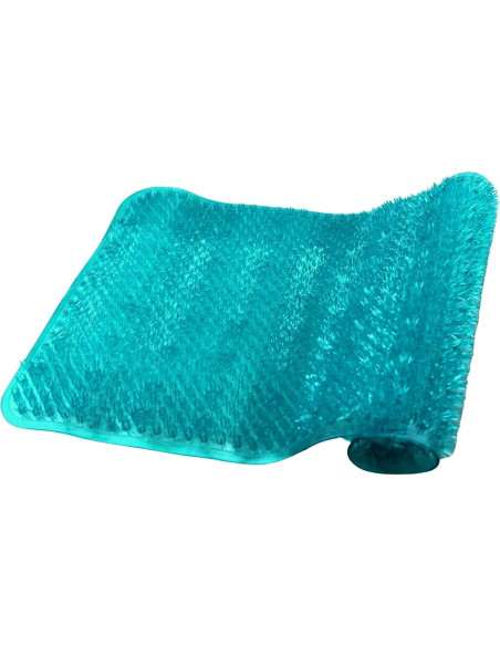 Alfombrilla de Baño Antideslizante Dependable 62.2x34.3cm Turquesa