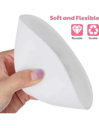 Set de Bol de Mezcla de Silicona Healifty - 3 Tamaños 8.2cm, 10cm, 13.3cm