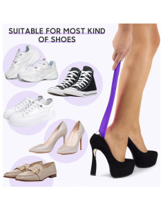 Cuerno de zapato largo HEALLILY 32 cm para personas mayores 2
