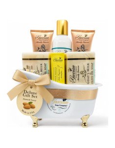 Cesta de Regalo Deluxe The Grecian Soap - Cuidado de Piel 6 Piezas