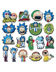 Encantos de Zapatos de Dibujos Animados PVC 18 Piezas