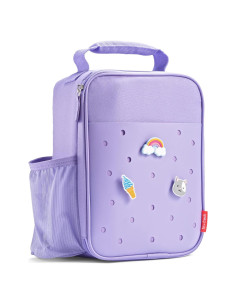 Bolsa de Almuerzo Térmica Fit & Fresh para Niños Púrpura