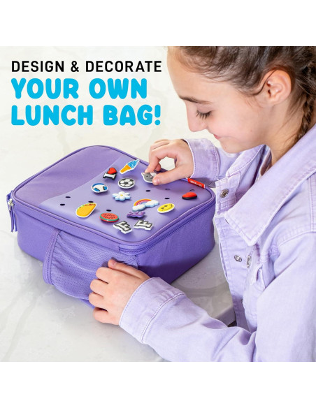 Bolsa de Almuerzo Térmica Fit & Fresh para Niños Púrpura