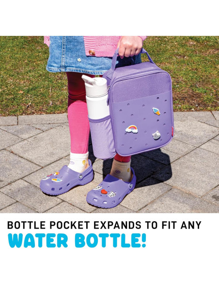 Bolsa de Almuerzo Térmica Fit & Fresh para Niños Púrpura