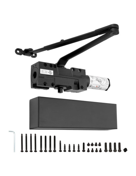 Cerradura Automática IRONWALLS Alta Resistencia Negra 150kg