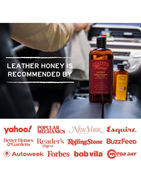 Toallitas de Cuidado de Cuero Leather Honey - 10 Unidades