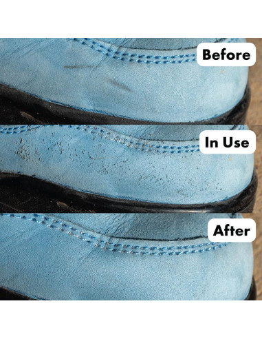 Borrador de Suede y Nubuck FootFitter - Limpiador de Zapatillas