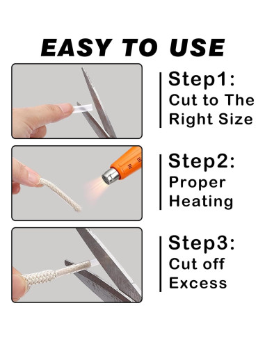 20 Aglets Transparentes para Cordones de Zapatos 6.35 cm