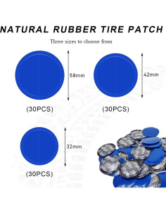 Kit de Parches de Reparación de Neumáticos SHMZK 90 PCS 2