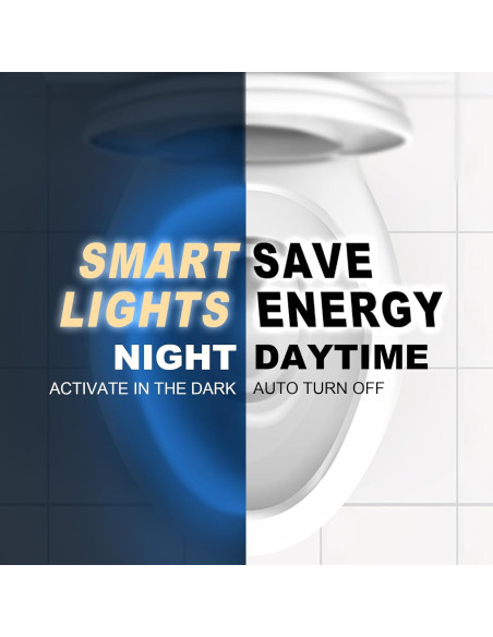 Luz de Inodoro LED MIEFL con Sensor de Movimiento 16 Colores