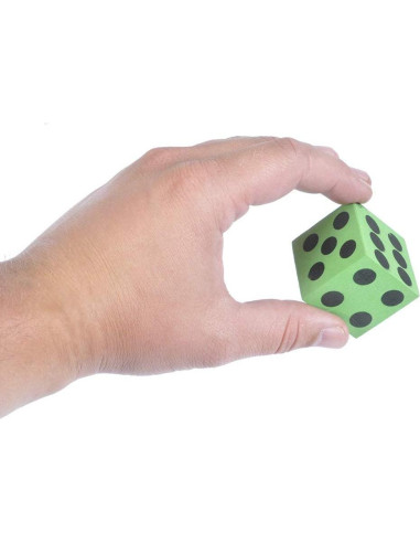 Juego de Dados de Espuma Bedwina - Paquete de 12, 3.81 cm