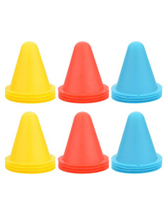 Conos de Plástico para Entrenamiento Deportivo CM - 24 Unidades