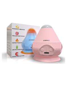 Bola de Masaje Vibrante con Calor Asinhe 6.6cm Portátil