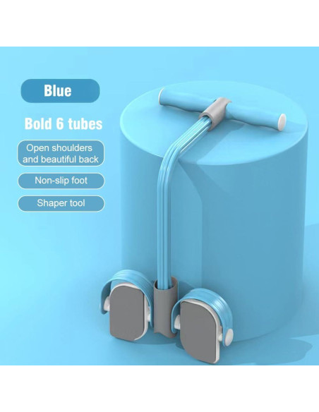 Cuerda de Resistencia JIANWEI con Pedales para Ejercicio