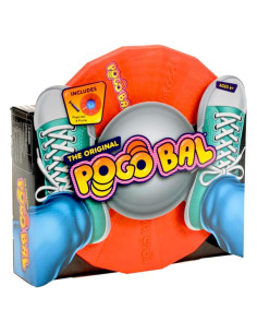 Pogo Bal Original Licencia 2 Jugar - Juguete de Equilibrio Rojo/Azul