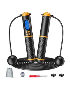 Cuerda de Salto Inteligente YEGASS con Pantalla LED y Peso